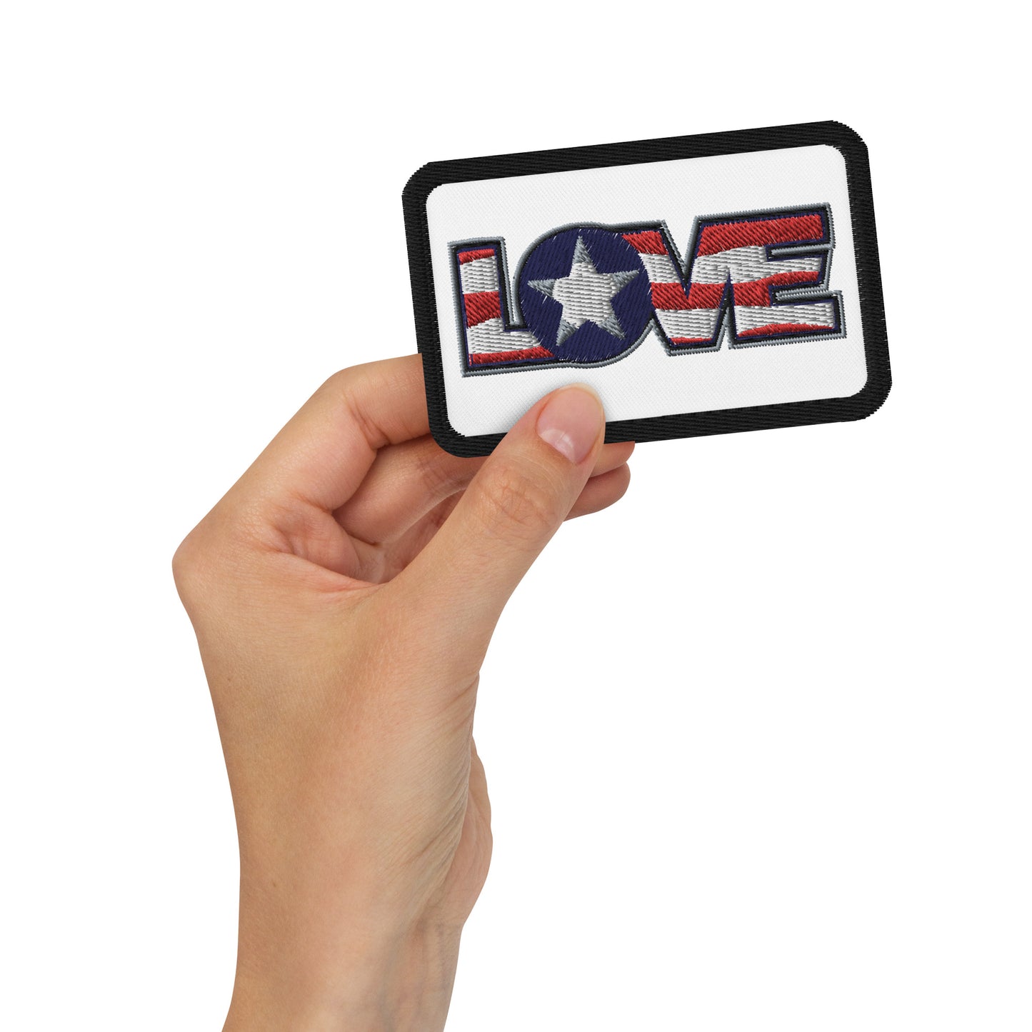Love Embroidered patch