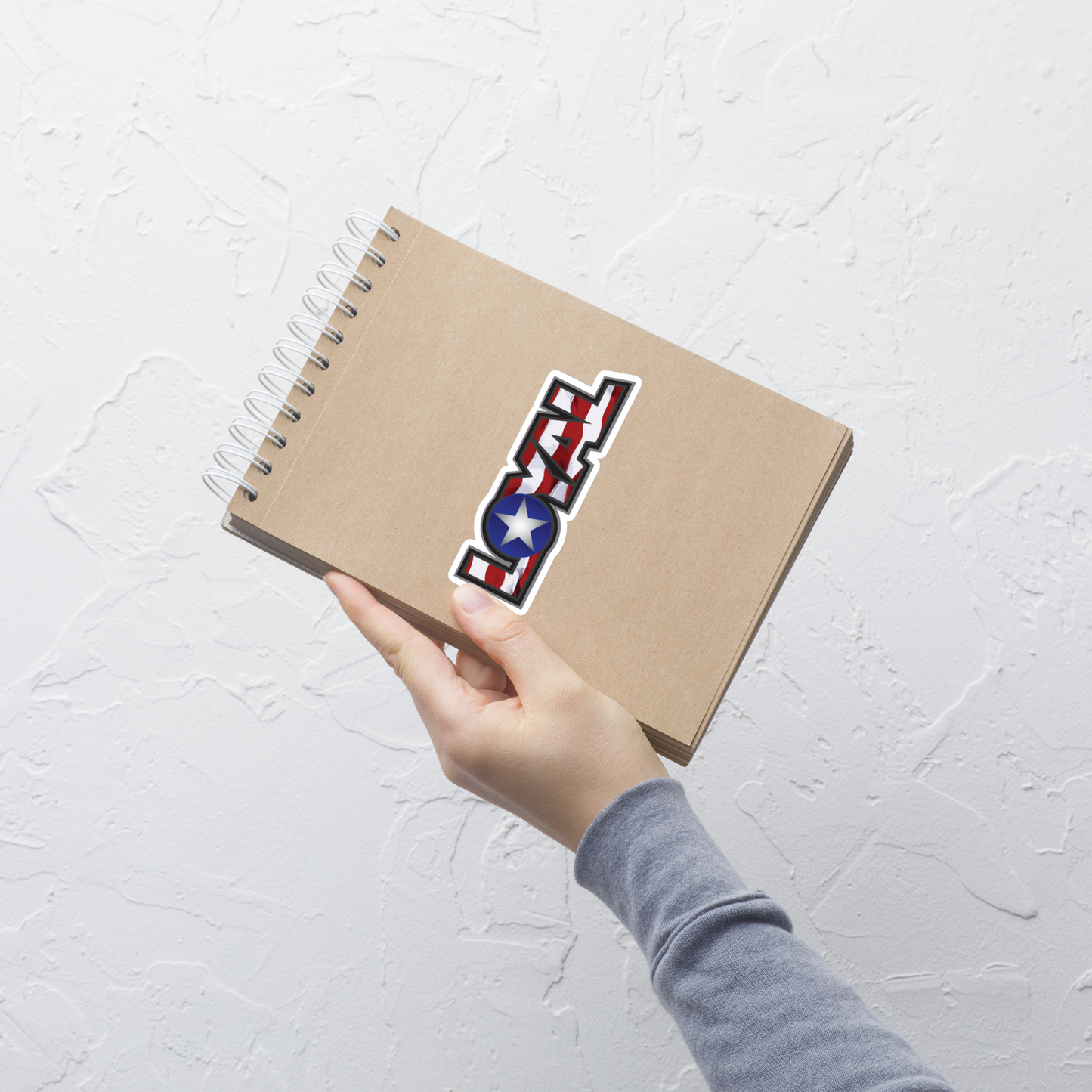 Loyal Bubble-free sticker