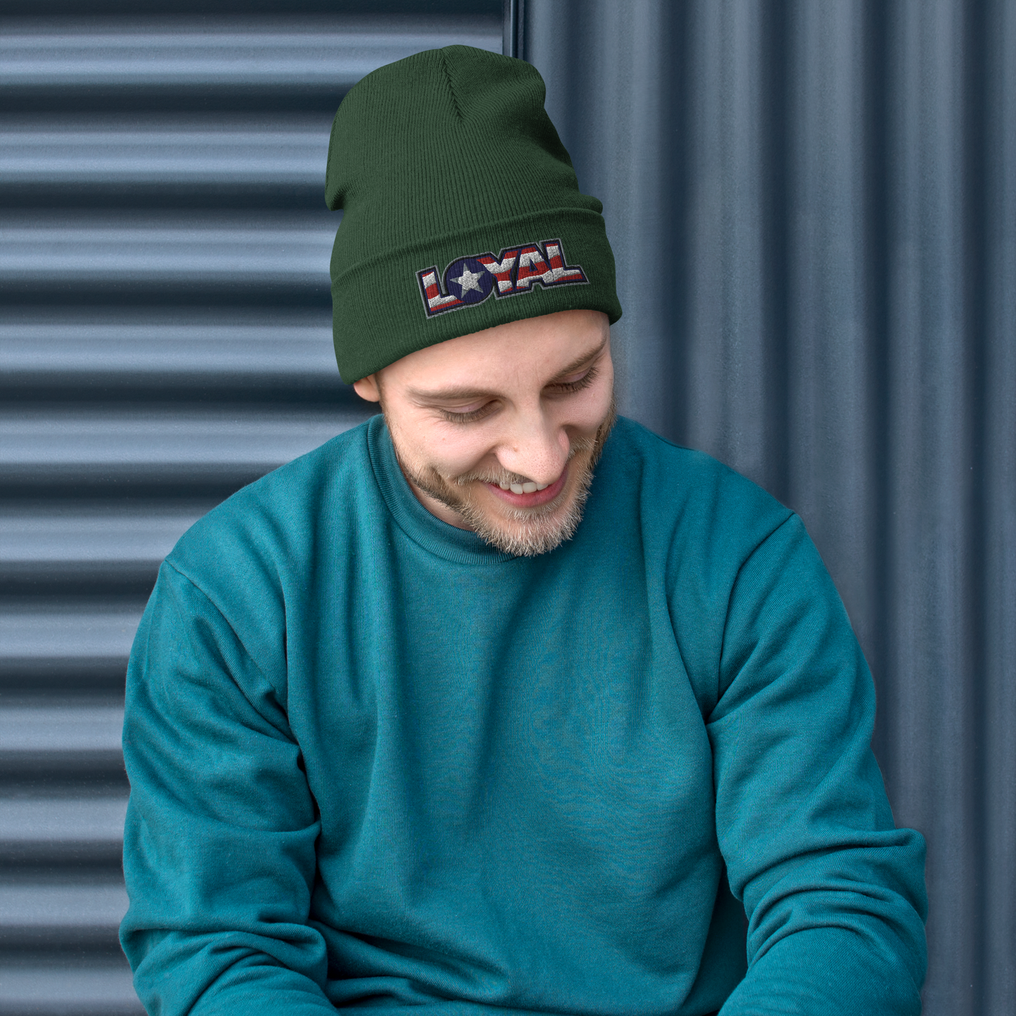 Loyal Embroidered Beanie