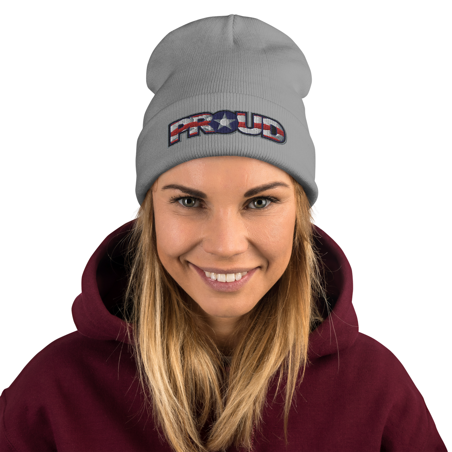 Proud Embroidered Beanie