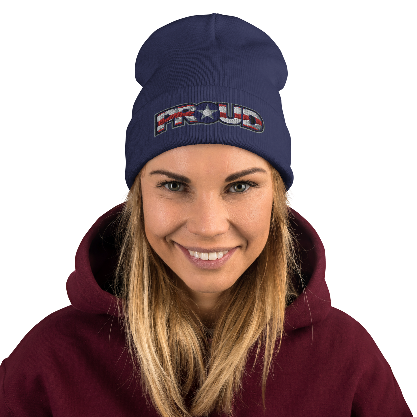 Proud Embroidered Beanie