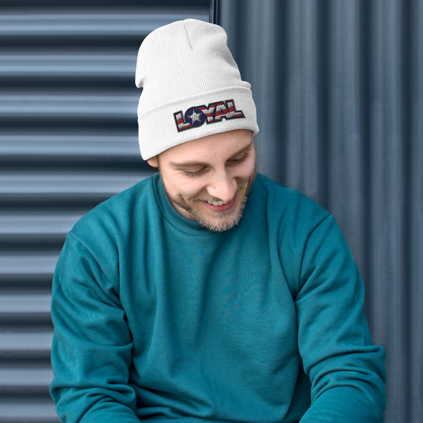 Loyal Embroidered Beanie