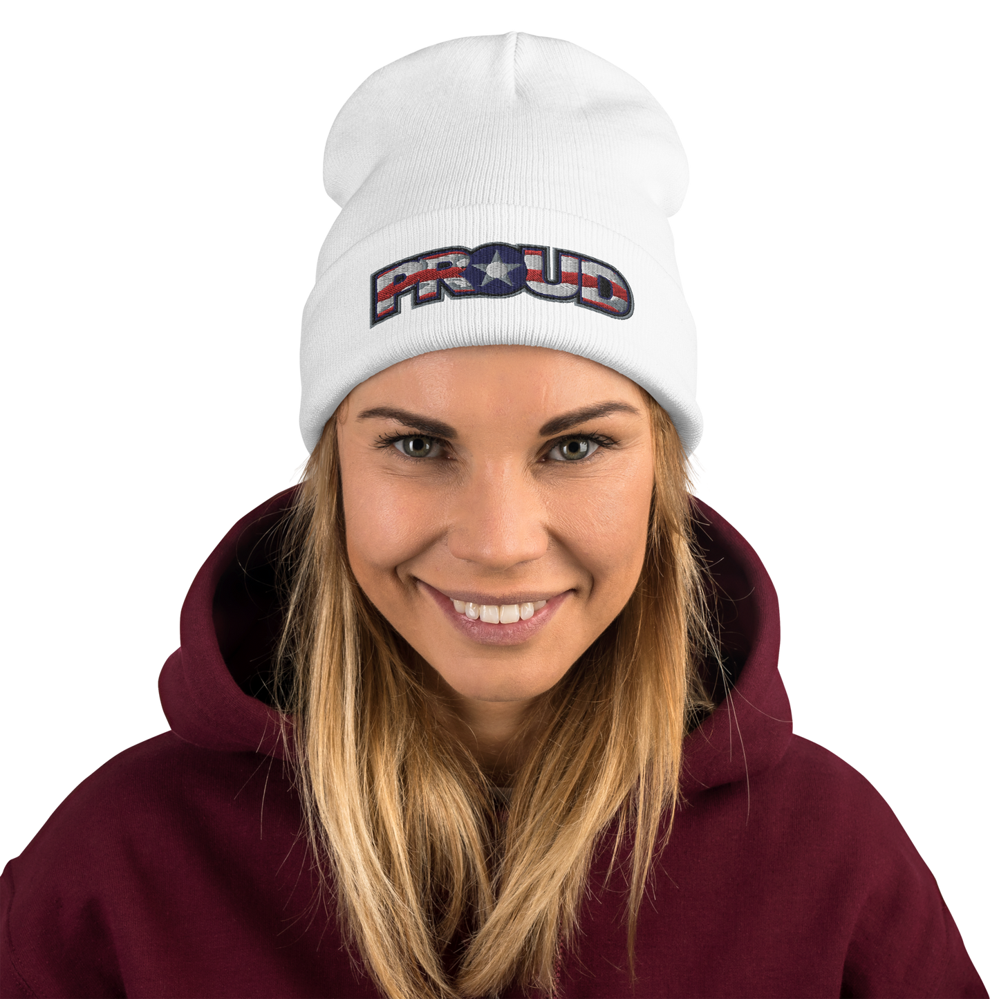 Proud Embroidered Beanie