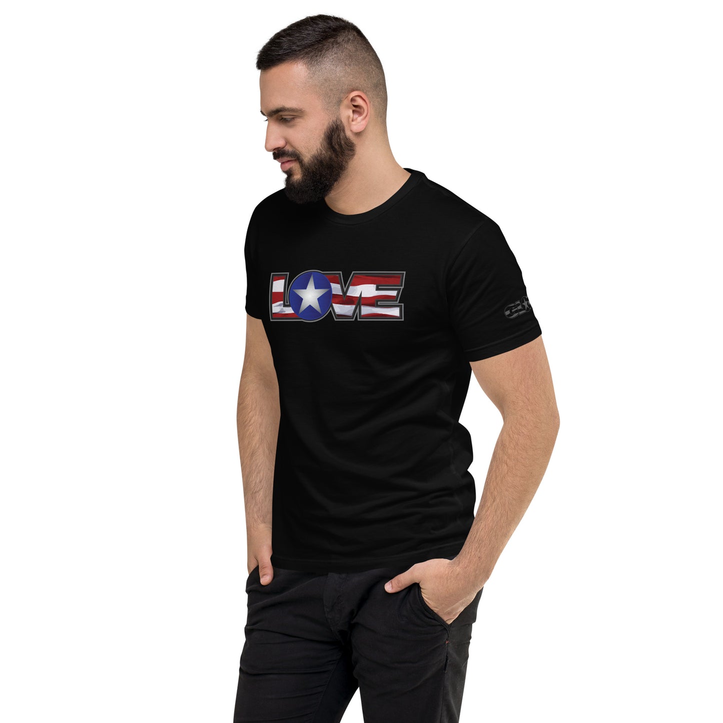 Love Men's Fitted T-shirt