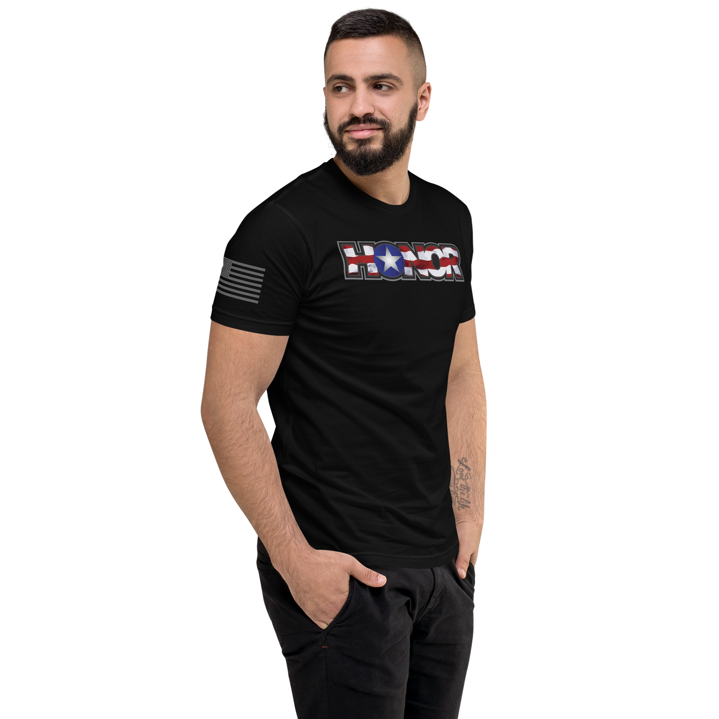 Honor Men's Fitted T-shirt