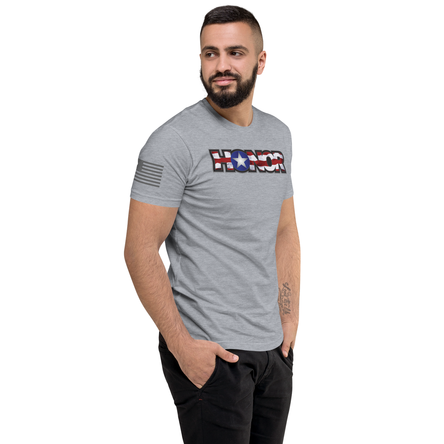 Honor Men's Fitted T-shirt
