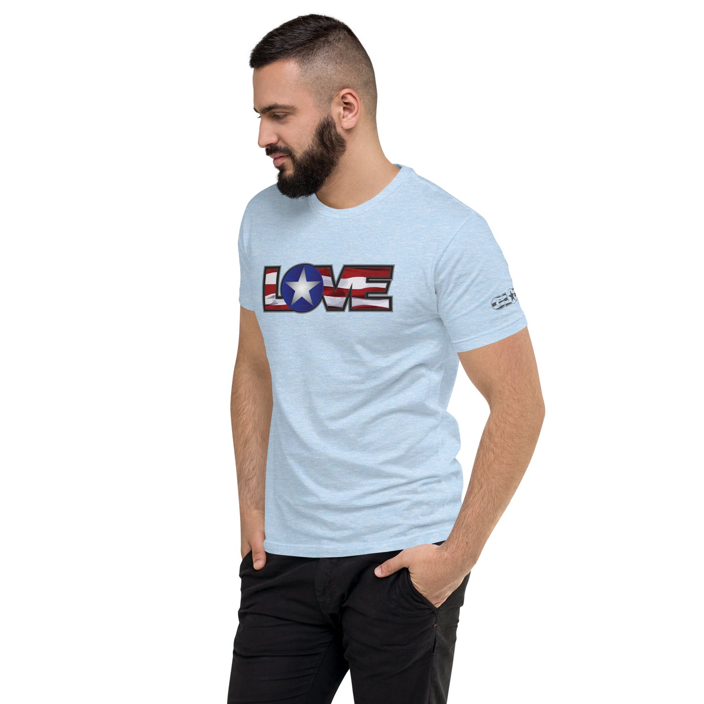 Love Men's Fitted T-shirt