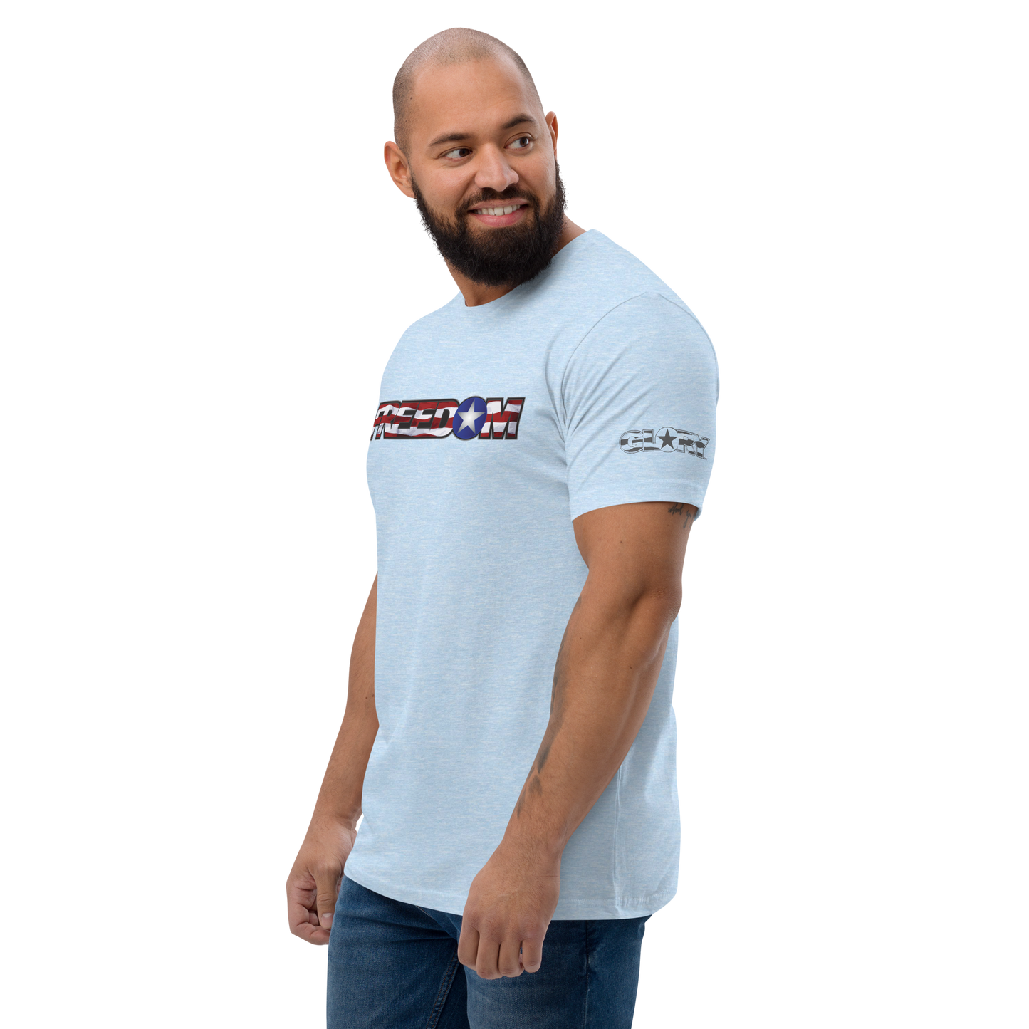 Freedom Men's Fitted T-shirt