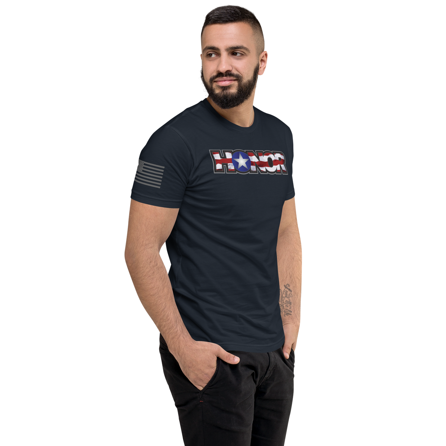 Honor Men's Fitted T-shirt