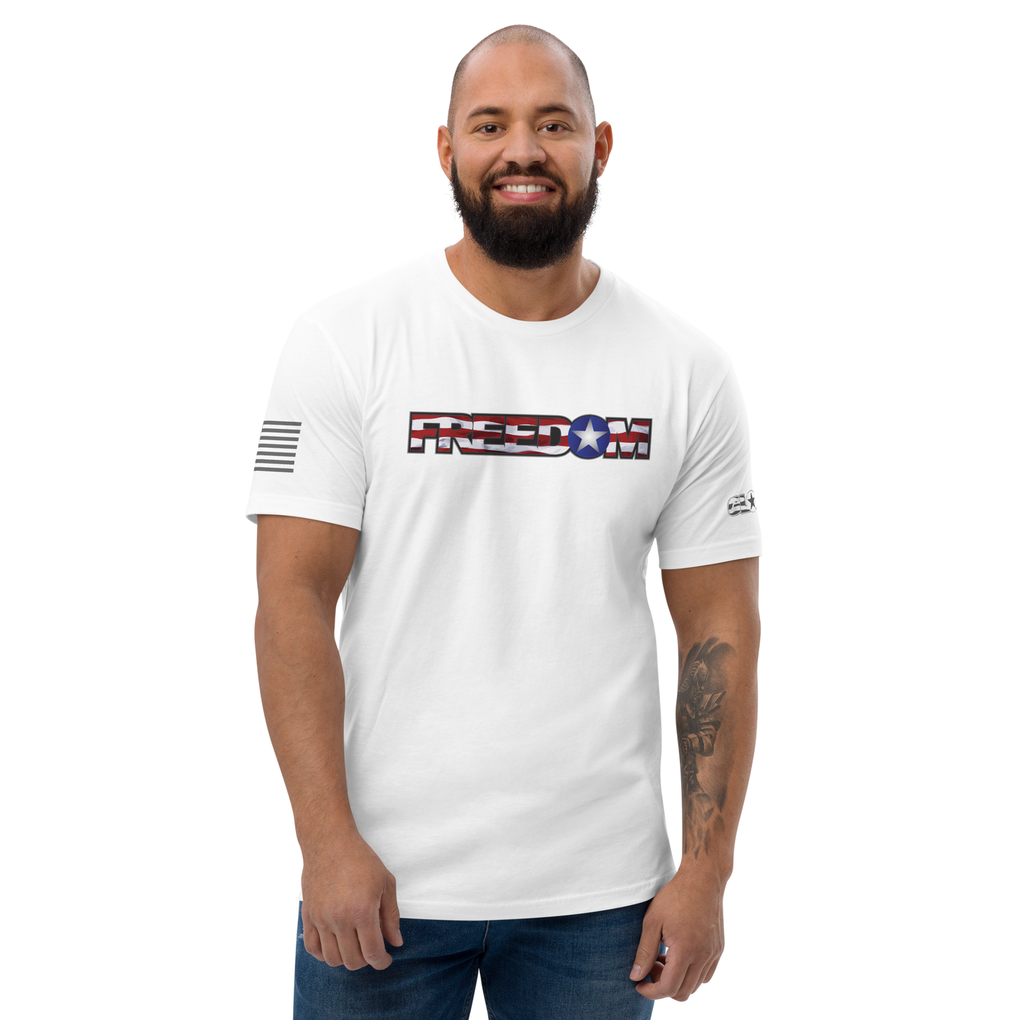 Freedom Men's Fitted T-shirt