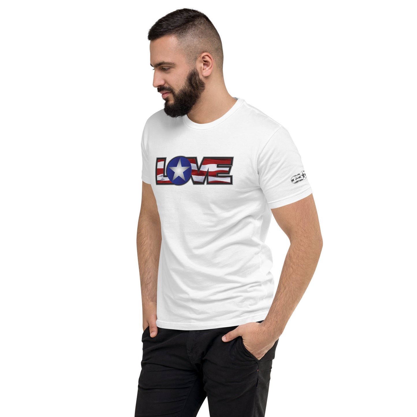 Love Men's Fitted T-shirt