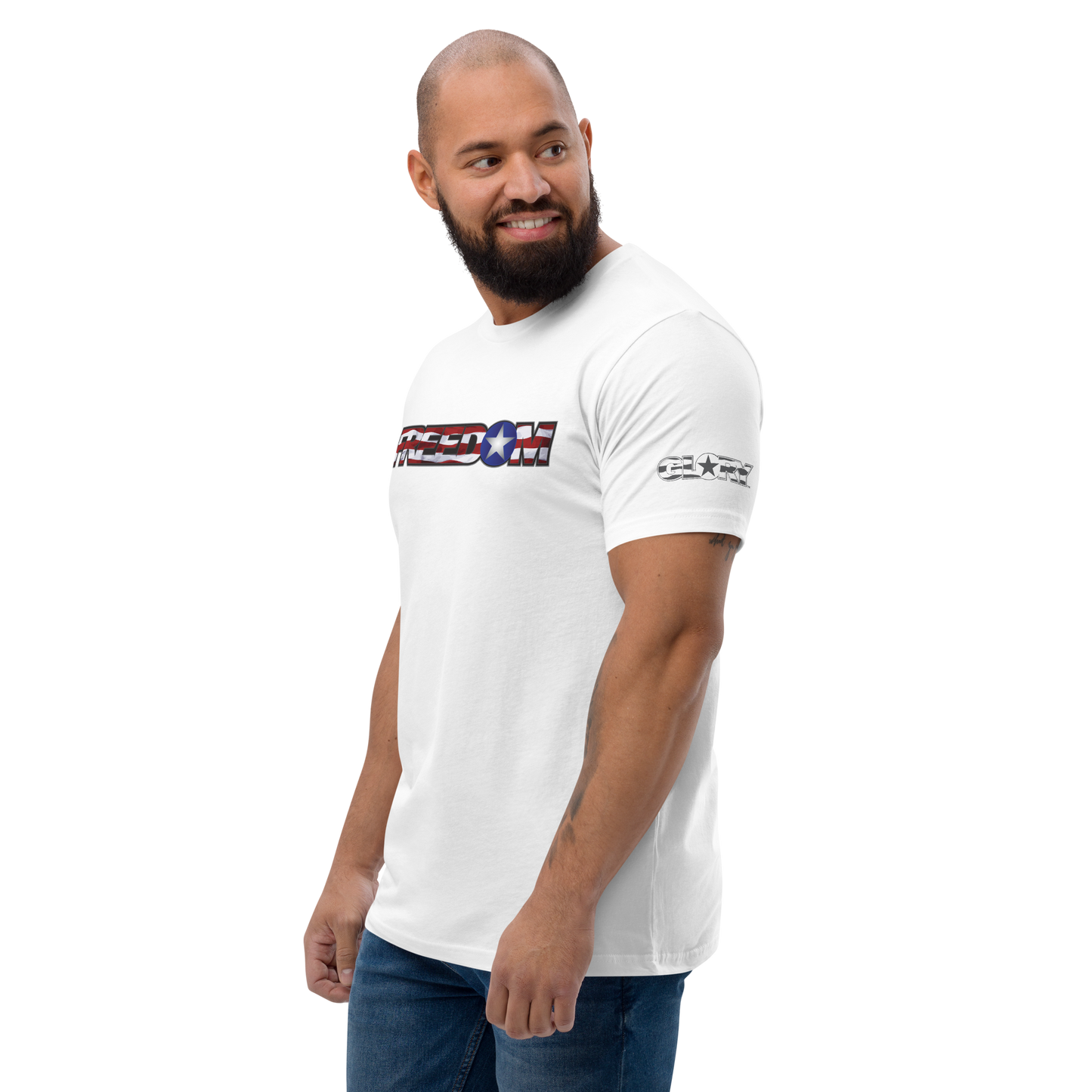 Freedom Men's Fitted T-shirt