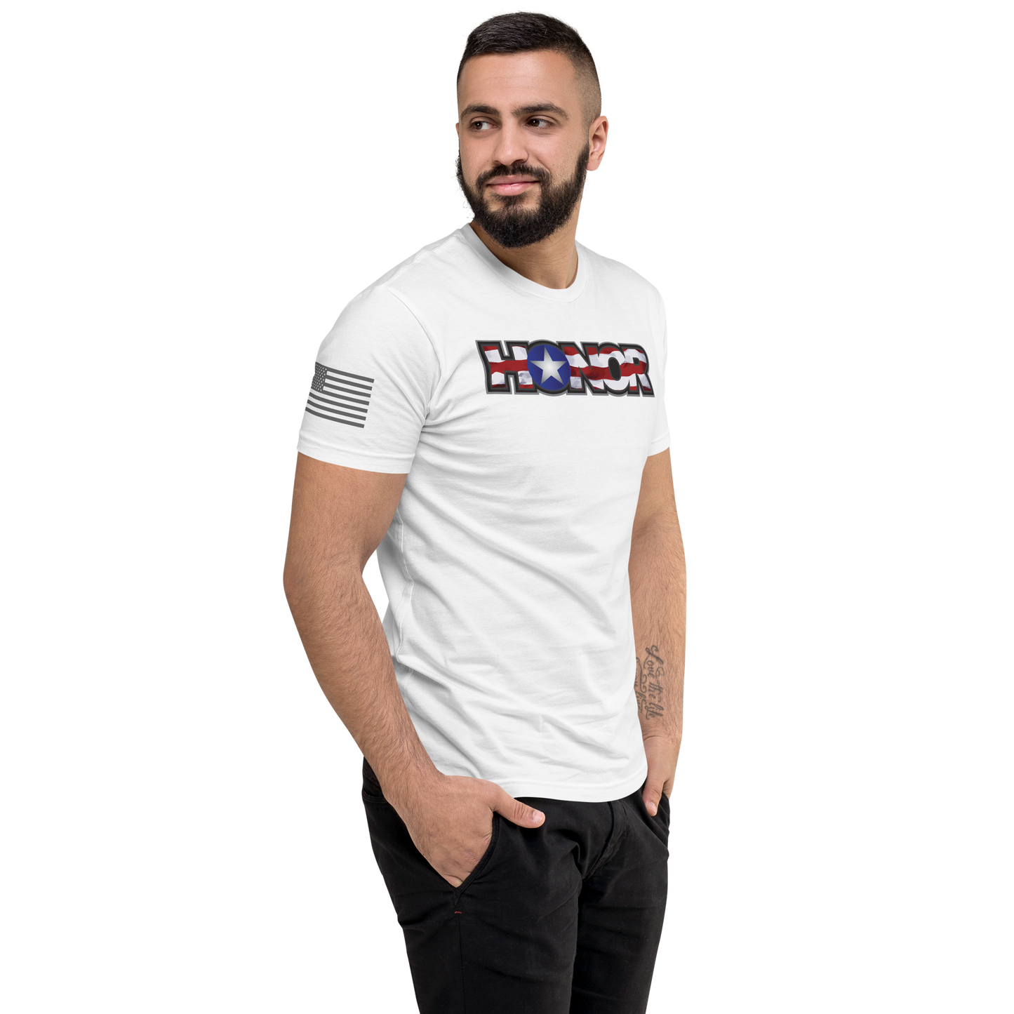 Honor Men's Fitted T-shirt