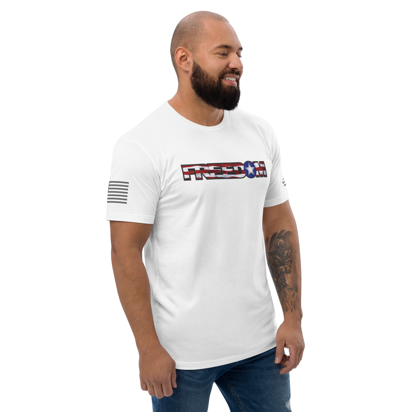 Freedom Men's Fitted T-shirt