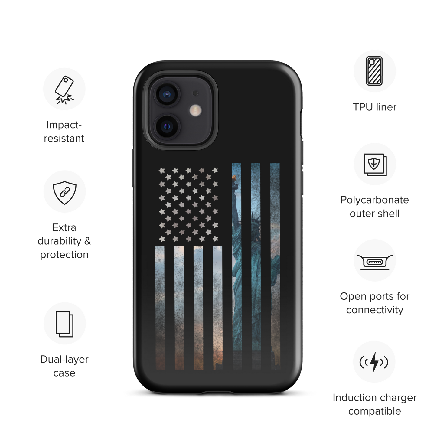 Liberty Rugged Flag Tough Case for iPhone®