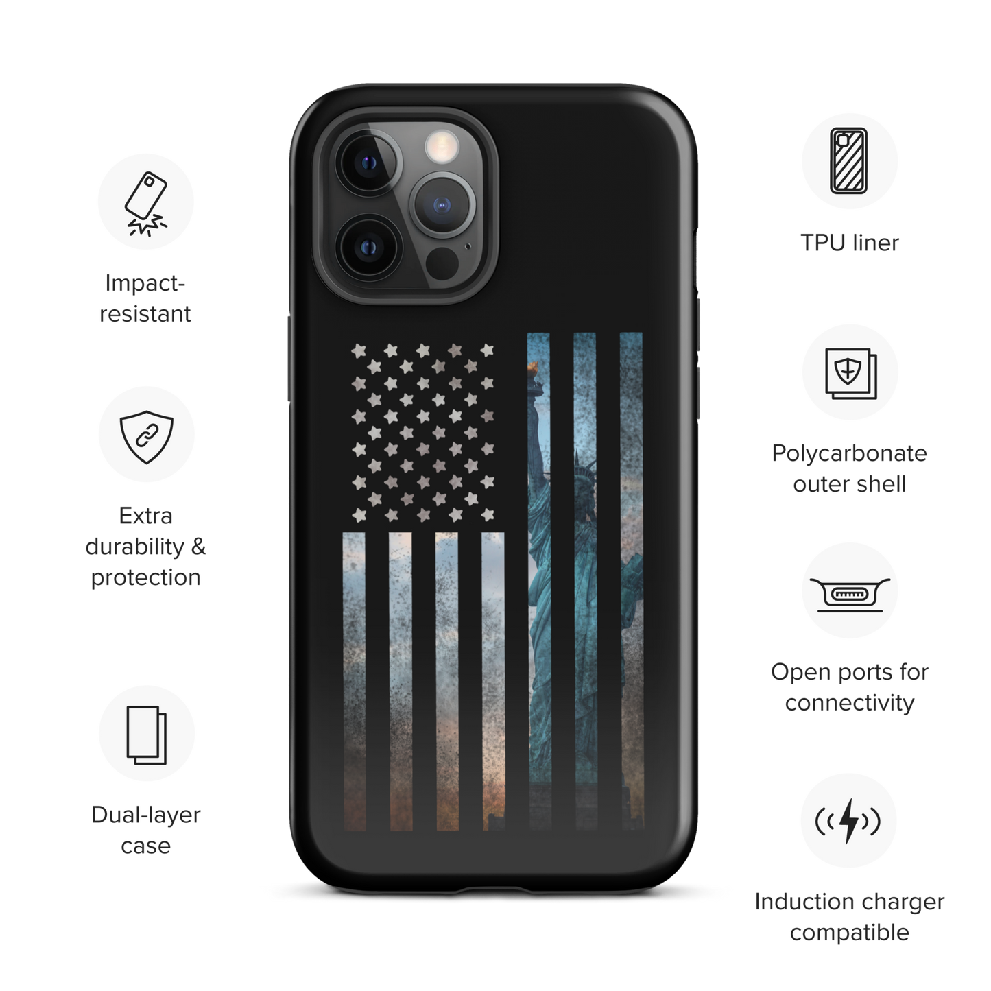 Liberty Rugged Flag Tough Case for iPhone®