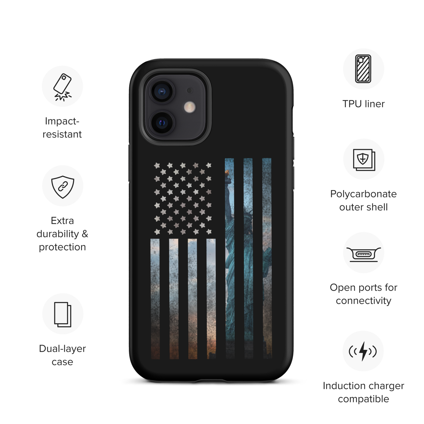 Liberty Rugged Flag Tough Case for iPhone®