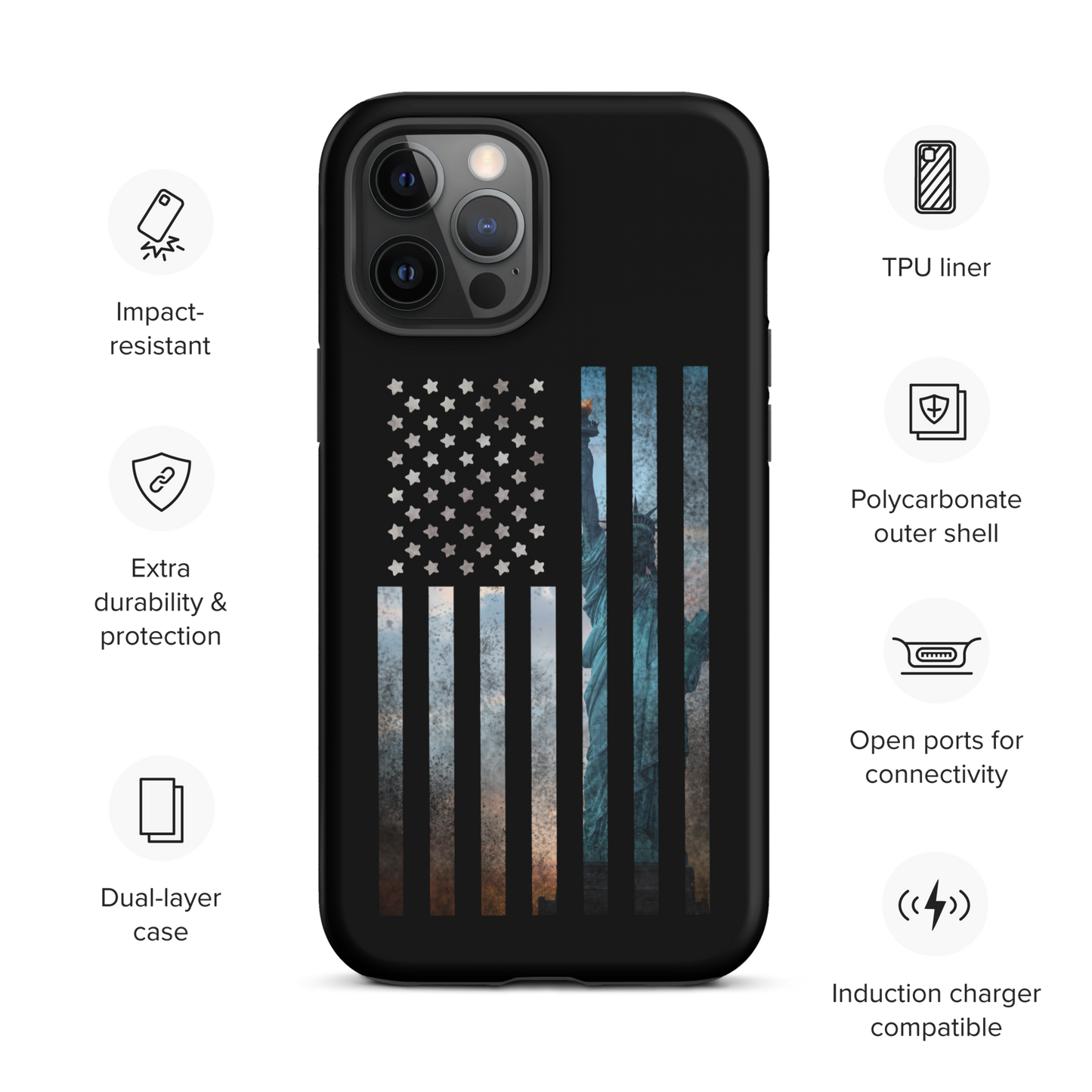 Liberty Rugged Flag Tough Case for iPhone®
