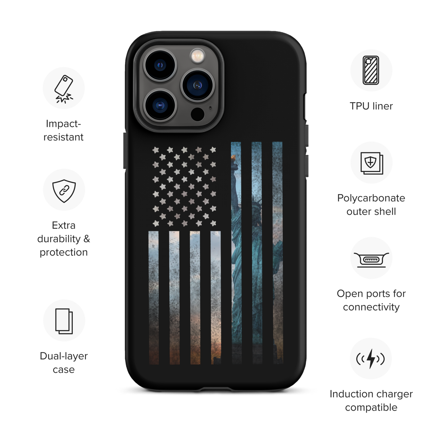 Liberty Rugged Flag Tough Case for iPhone®