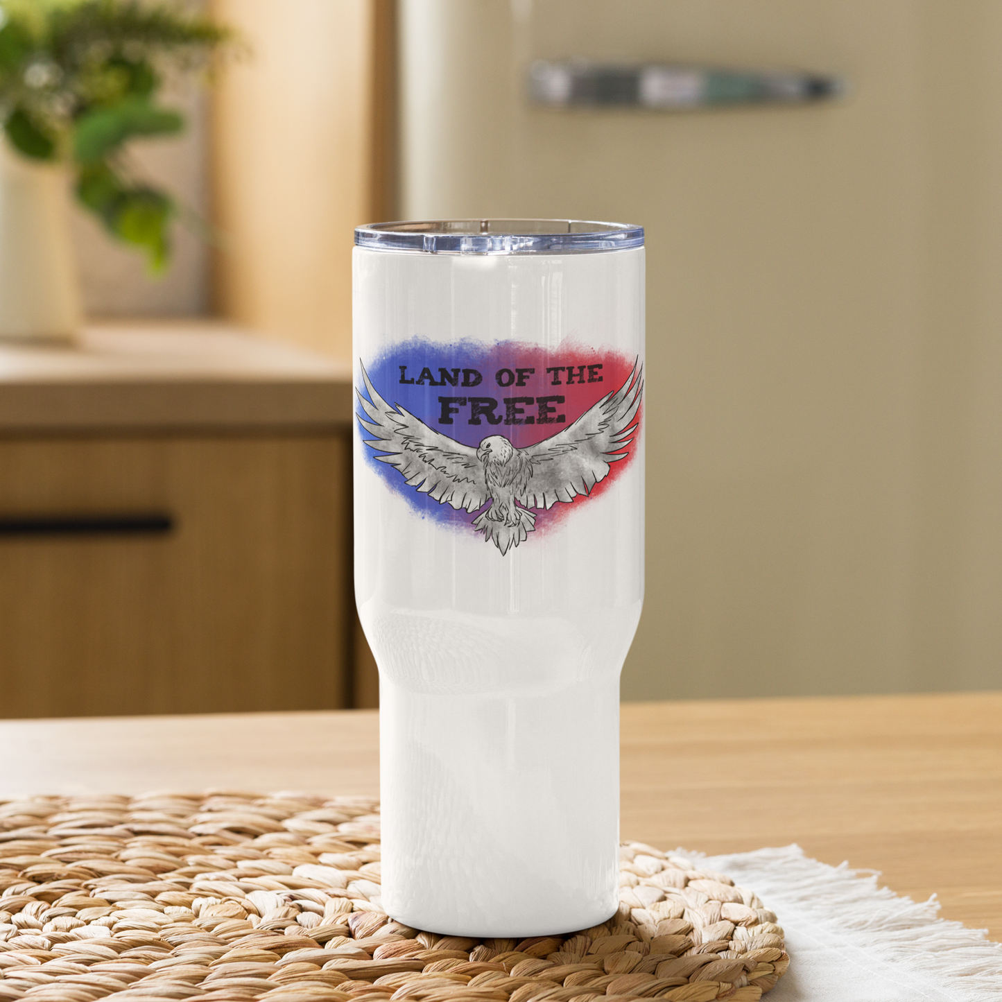 Free Eagle Travel mug