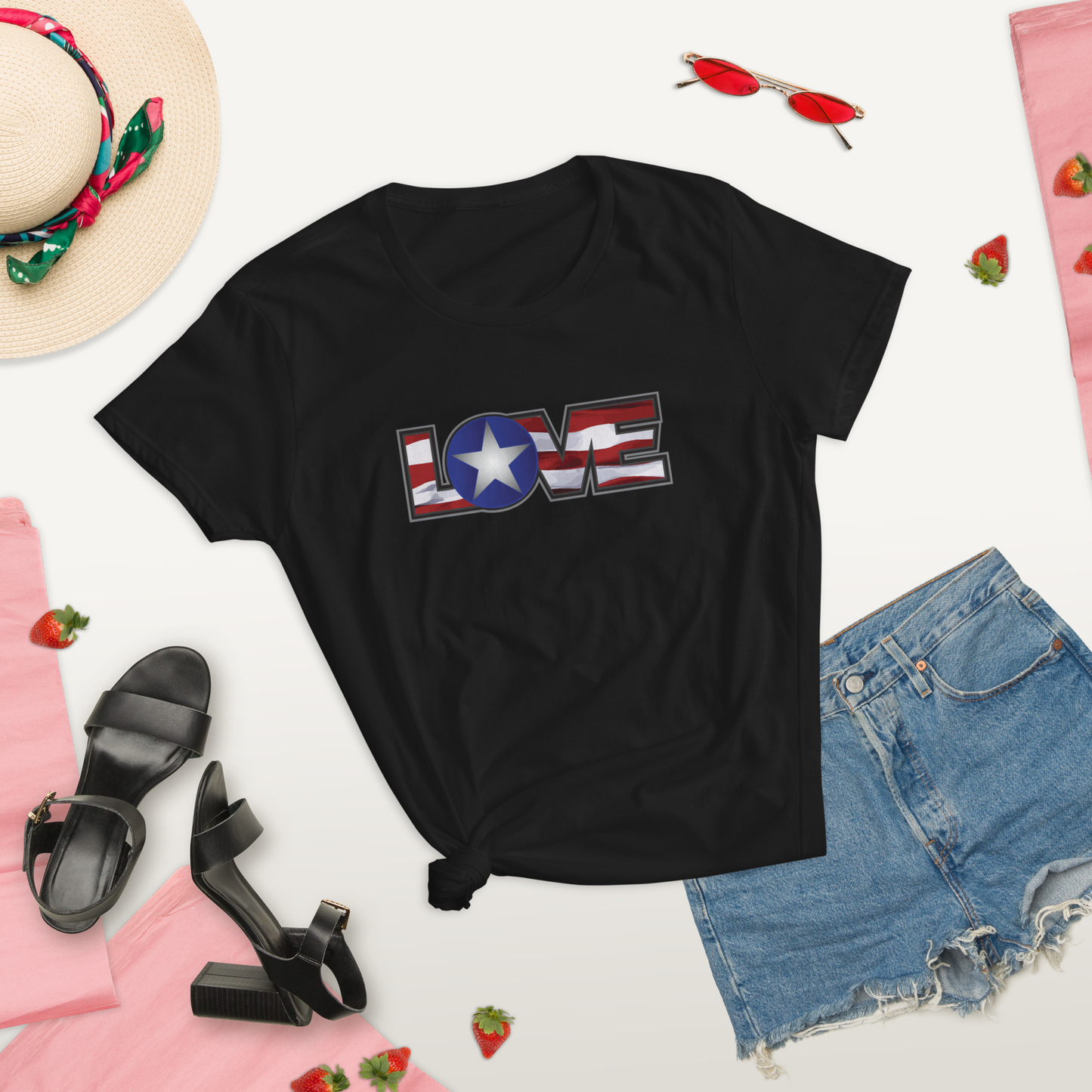 Love Women's short sleeve t-shirt