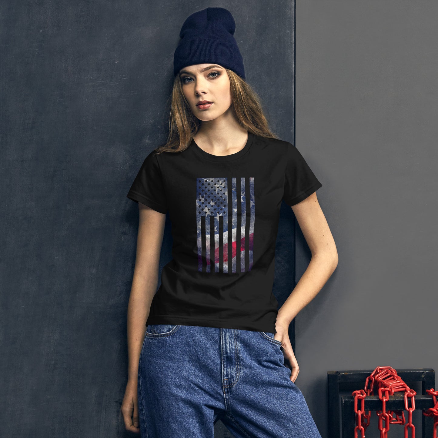 Rugged Flag Women's short sleeve t-shirt