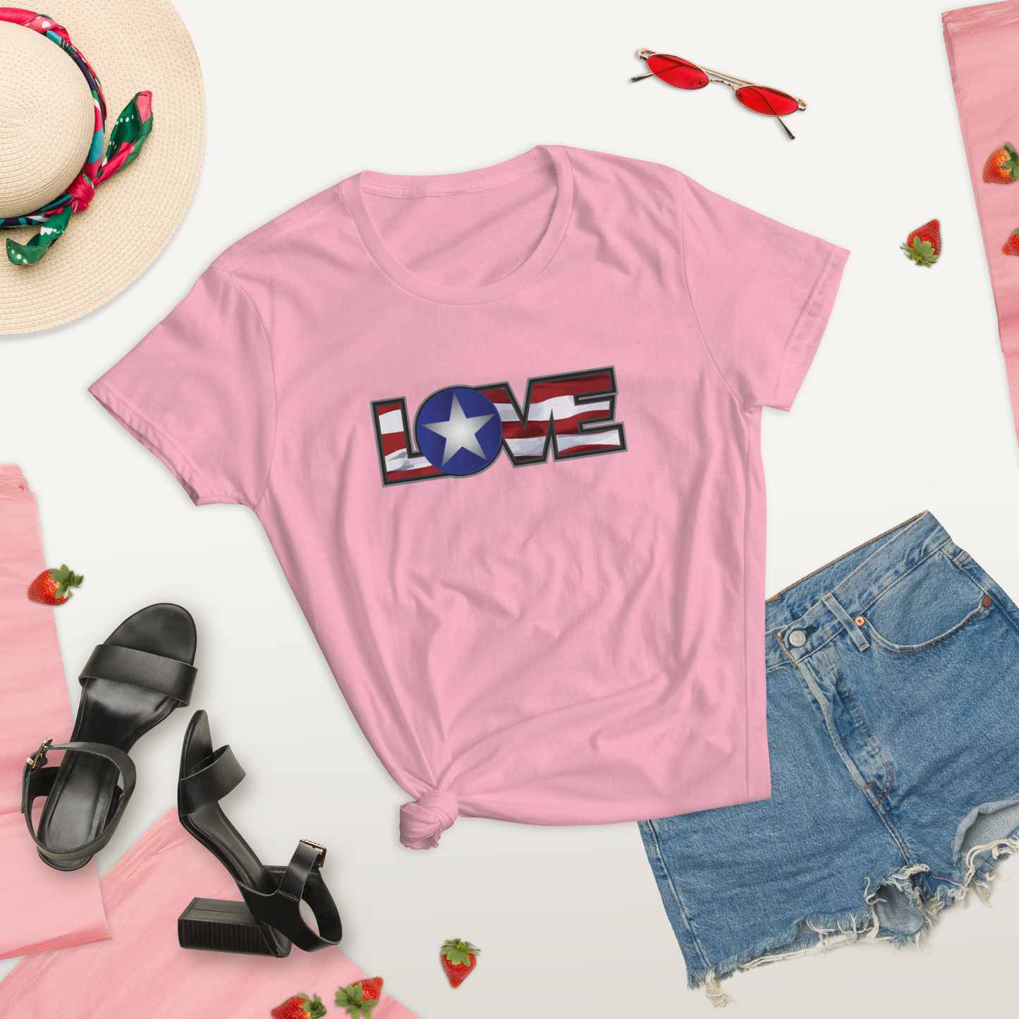 Love Women's short sleeve t-shirt