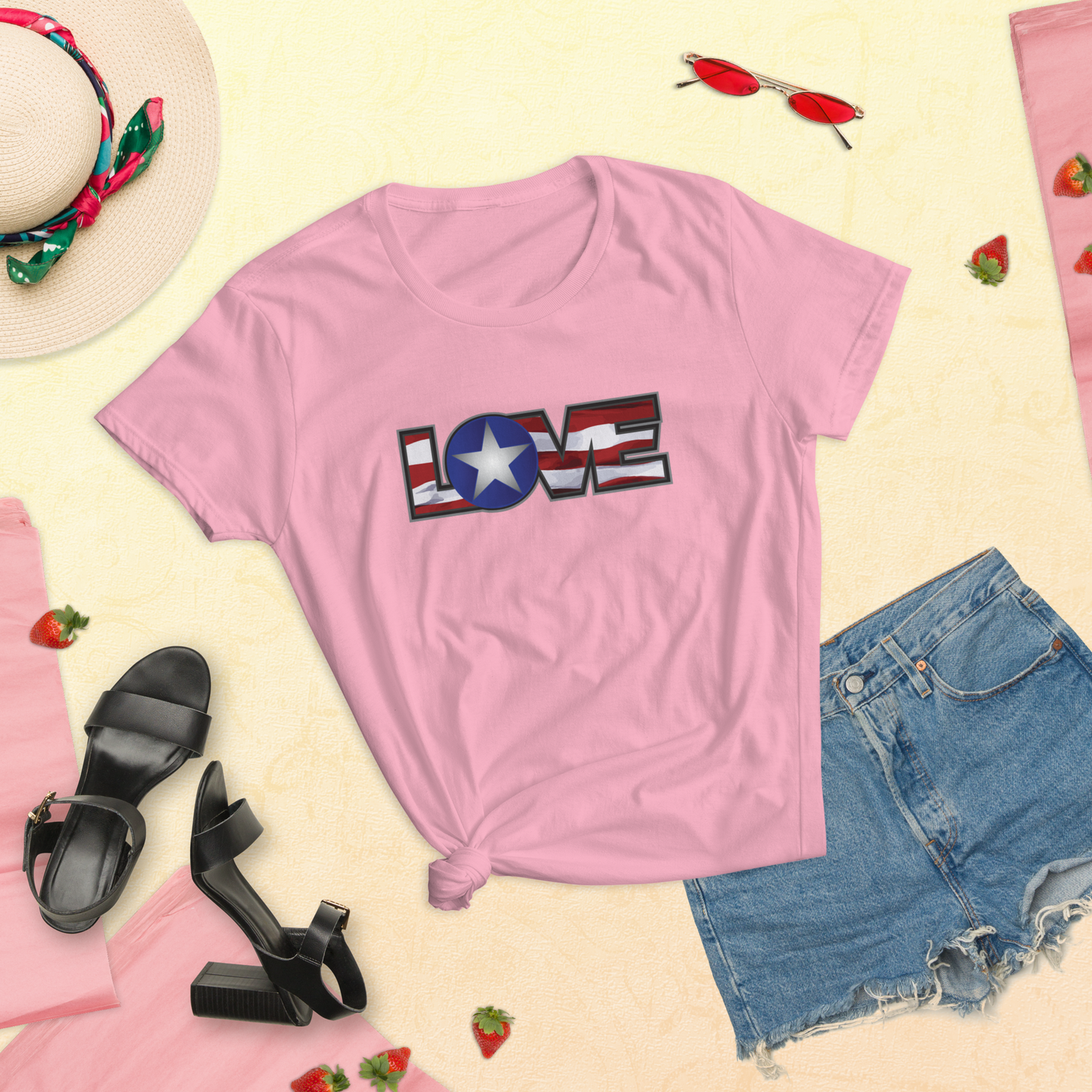 Love Women's short sleeve t-shirt
