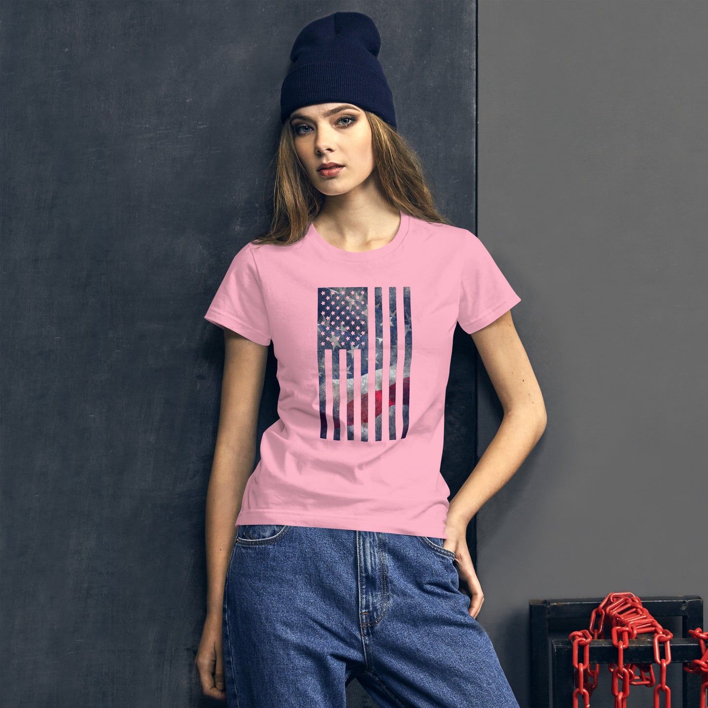 Rugged Flag Women's short sleeve t-shirt