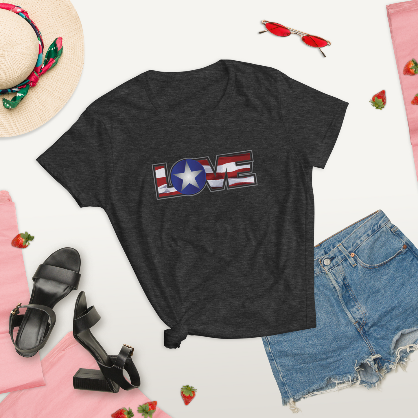 Love Women's short sleeve t-shirt