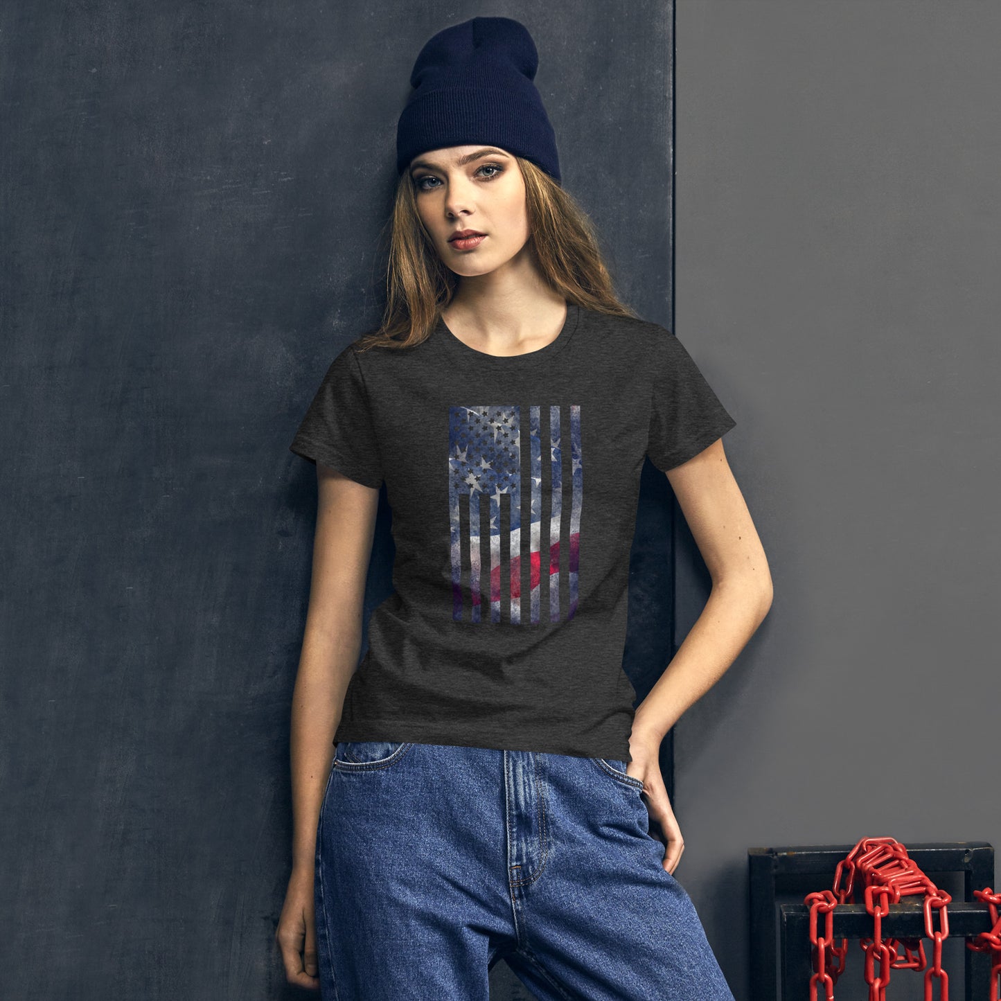 Rugged Flag Women's short sleeve t-shirt