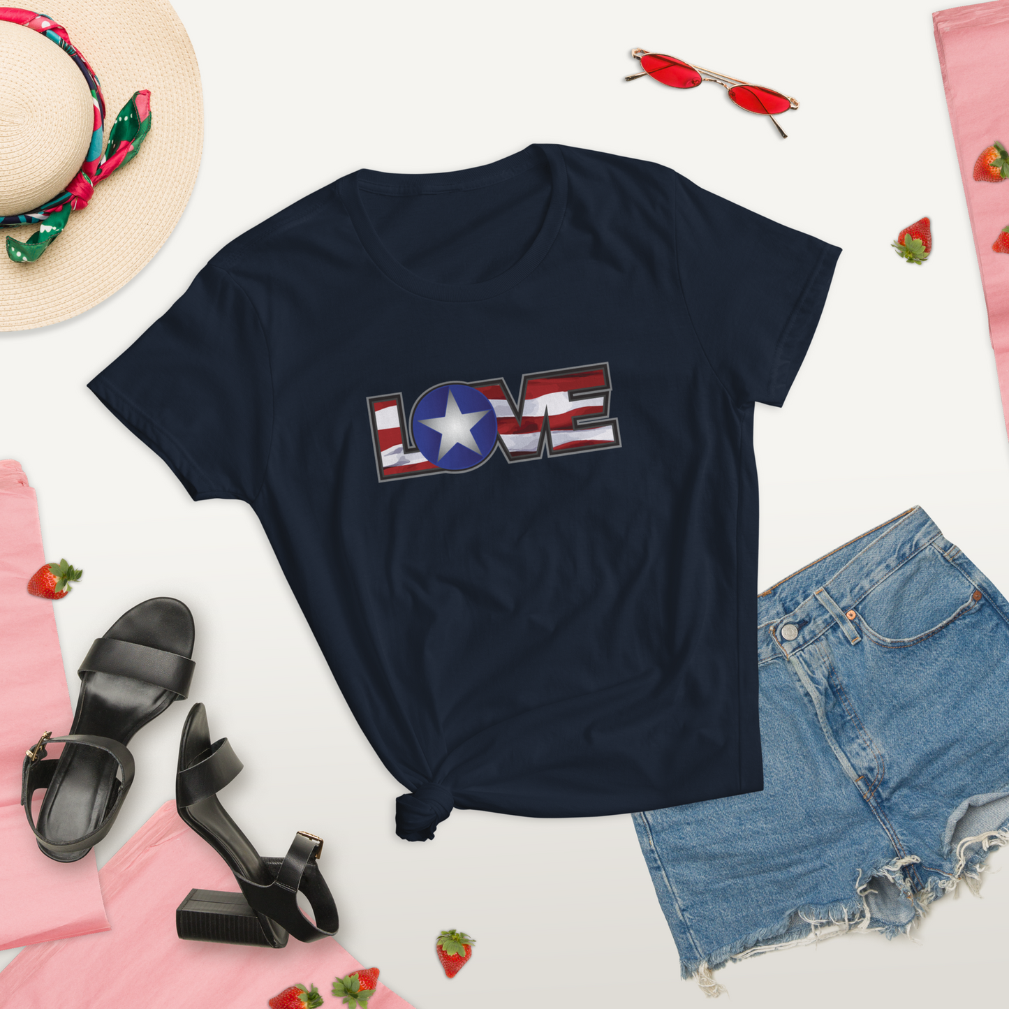 Love Women's short sleeve t-shirt