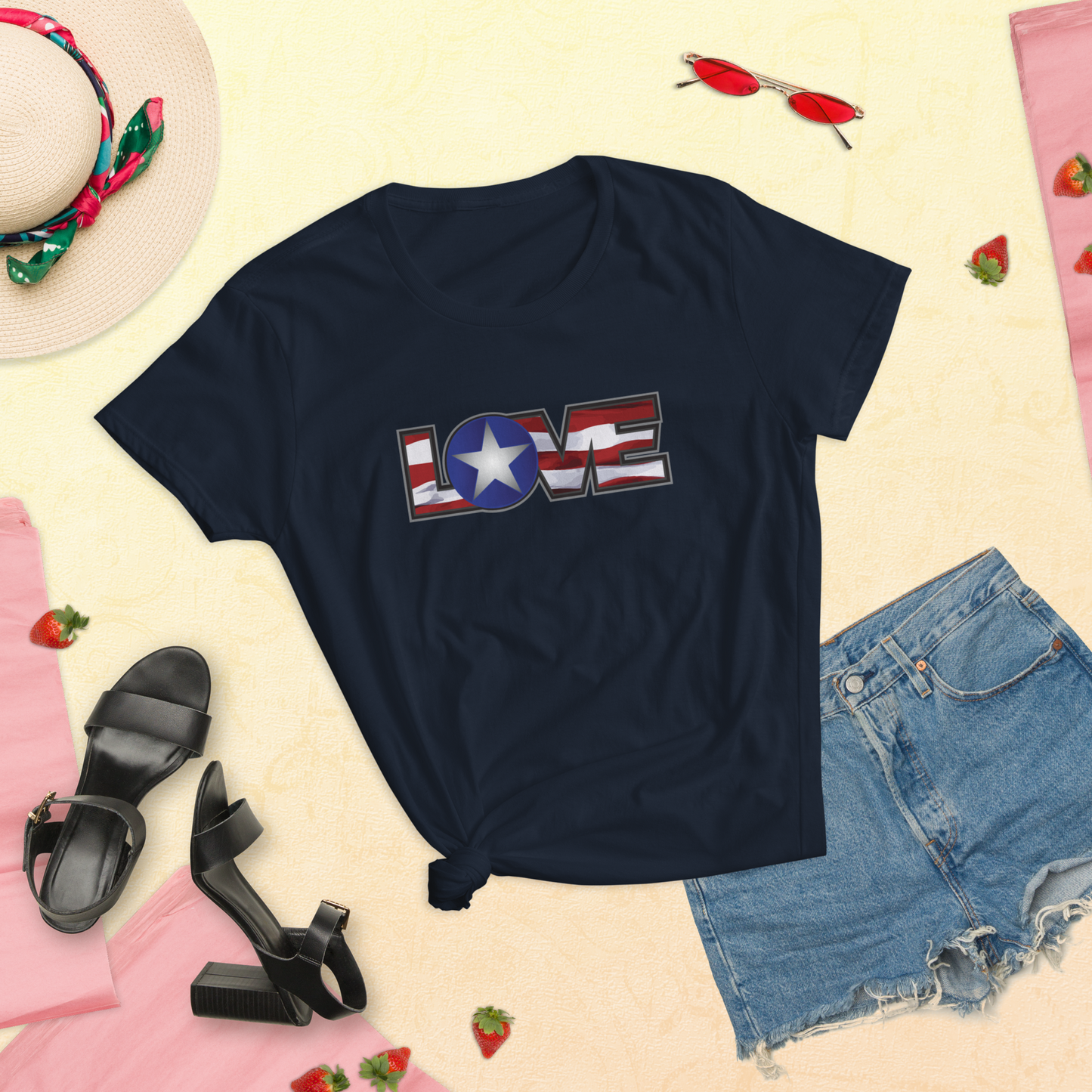 Love Women's short sleeve t-shirt