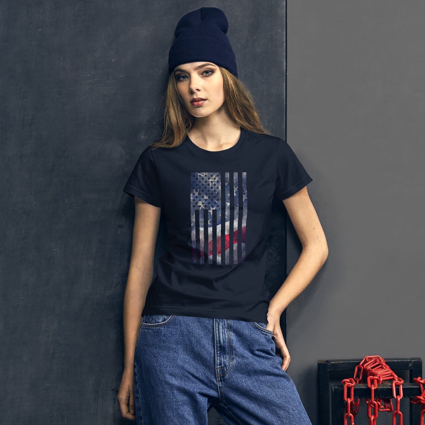 Rugged Flag Women's short sleeve t-shirt