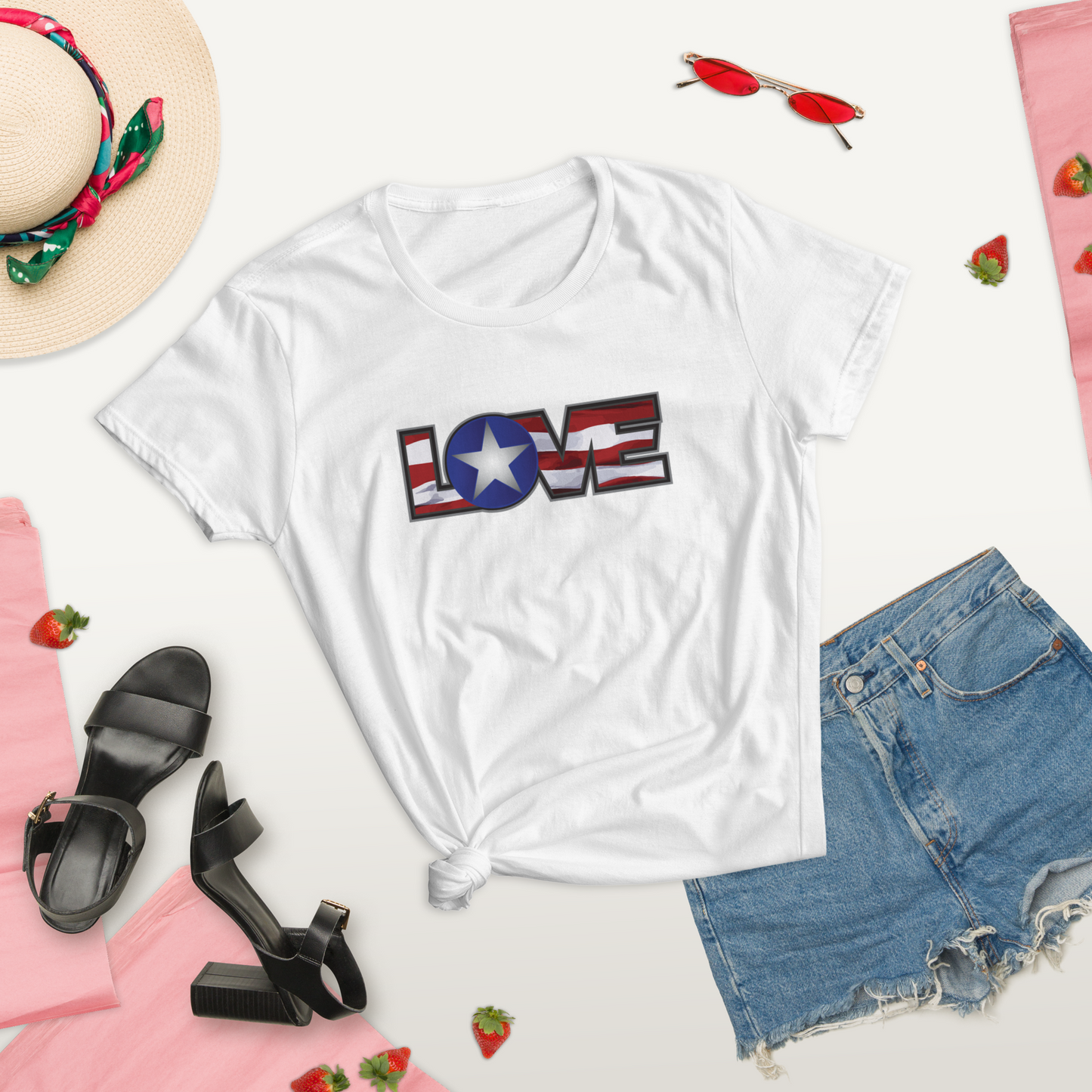 Love Women's short sleeve t-shirt