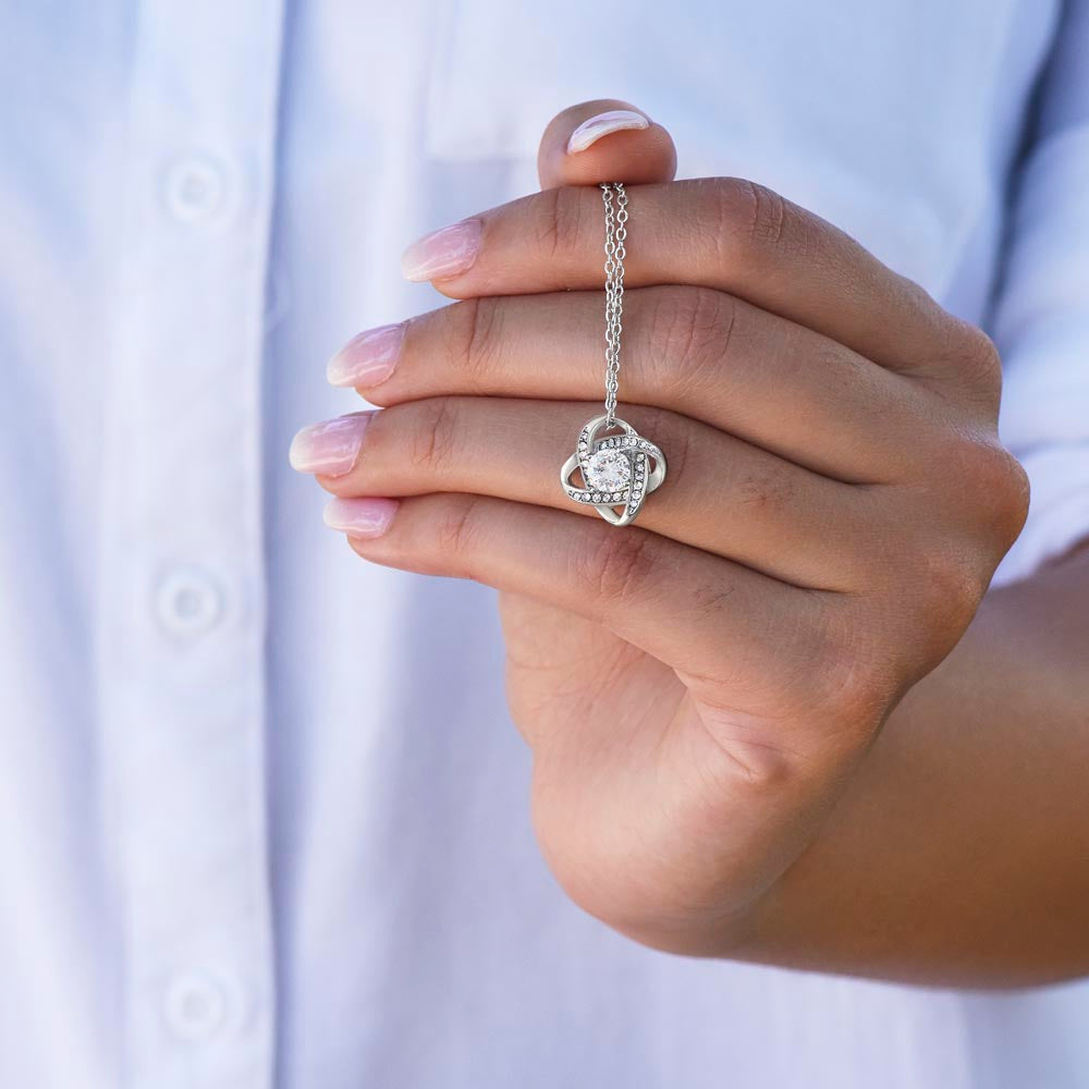 My Best Friend | To My Soulmate Love Knot Necklace
