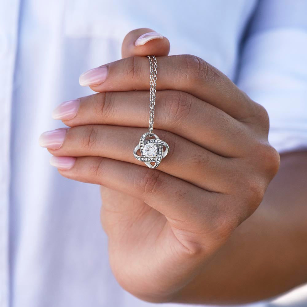 To the Stars and Back | Love Knot Necklace for Soulmate