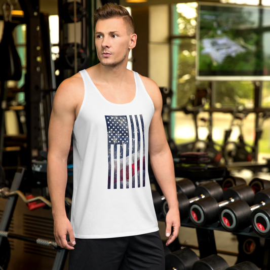 Rugged Flag Unisex Tank Top