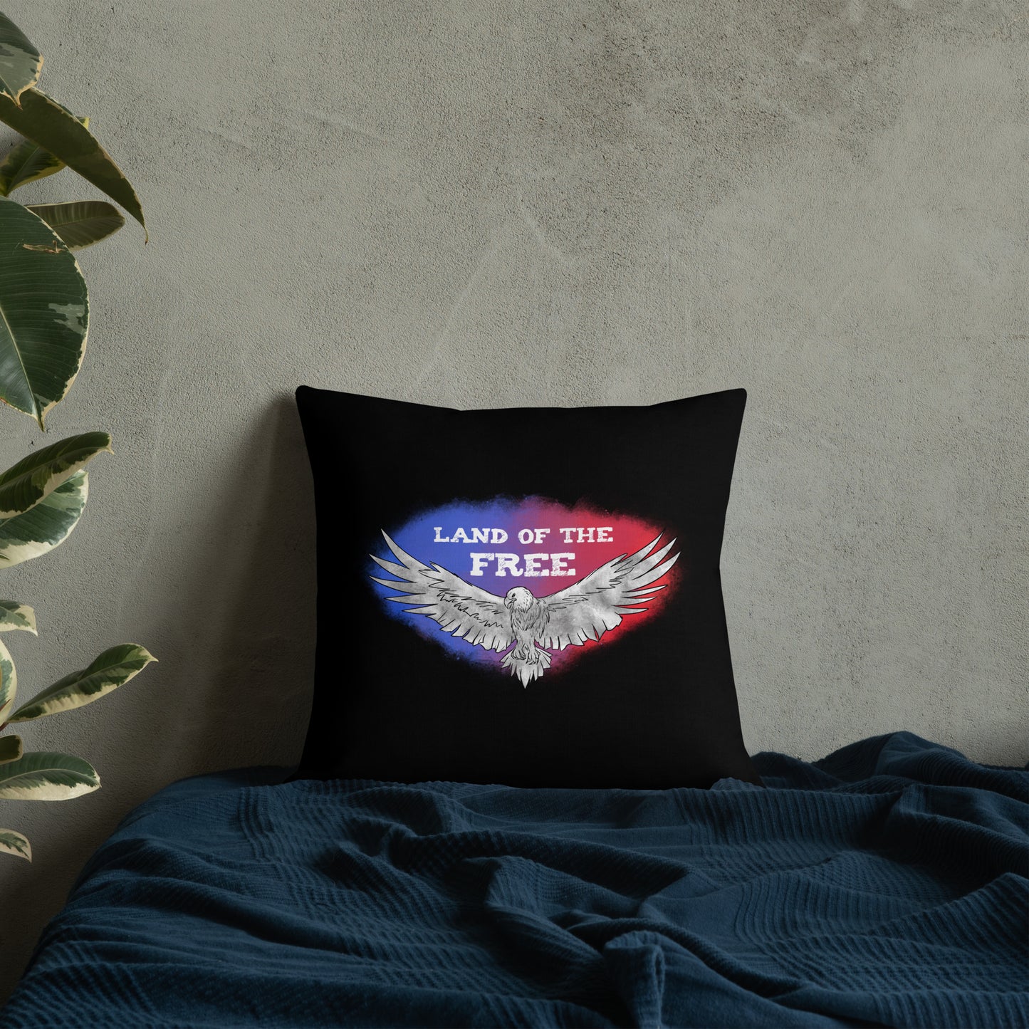 Free Eagle Pillow