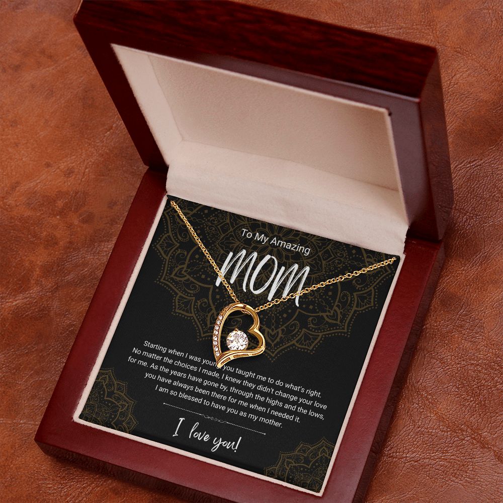 Highs and Lows | To Mom | Heart Necklace