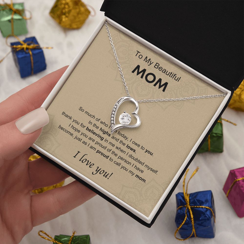 Who I Am Today | Necklace for Mom