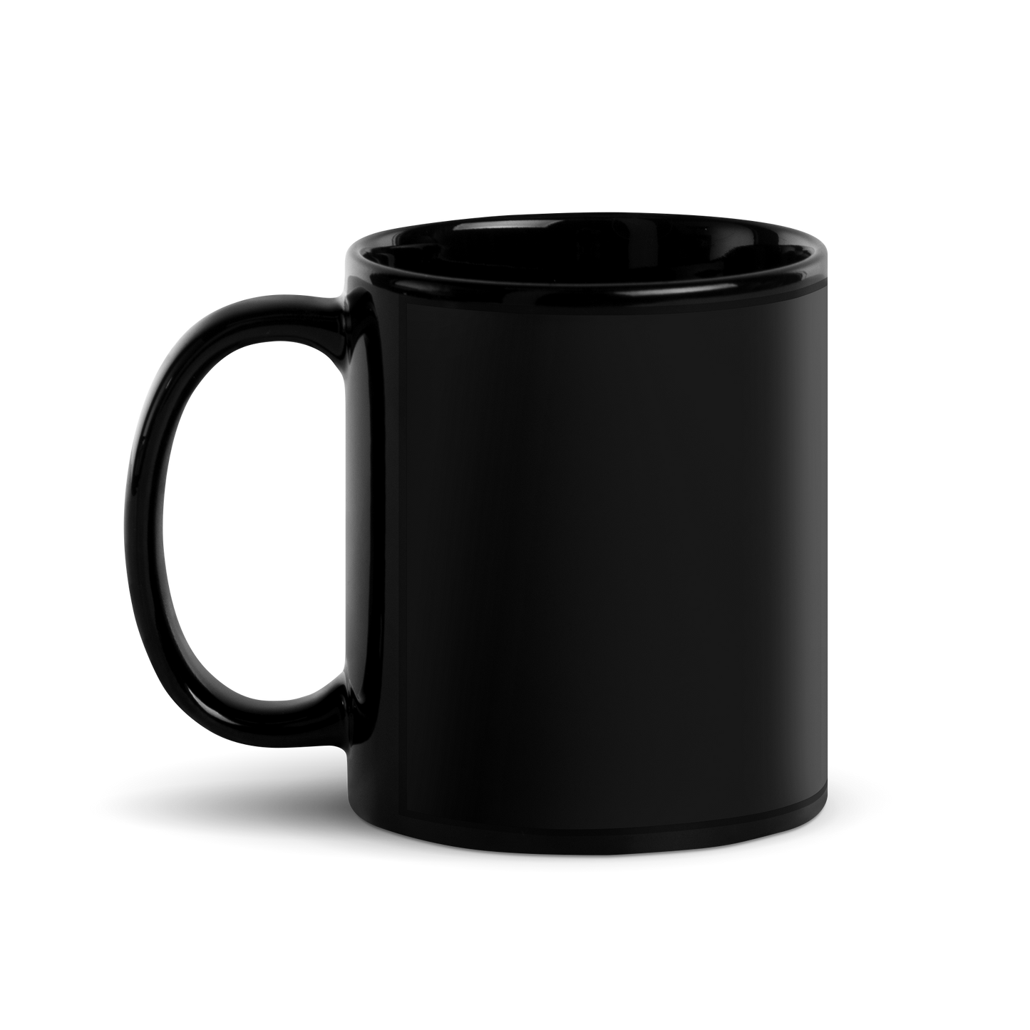 Glory Black Glossy Mug