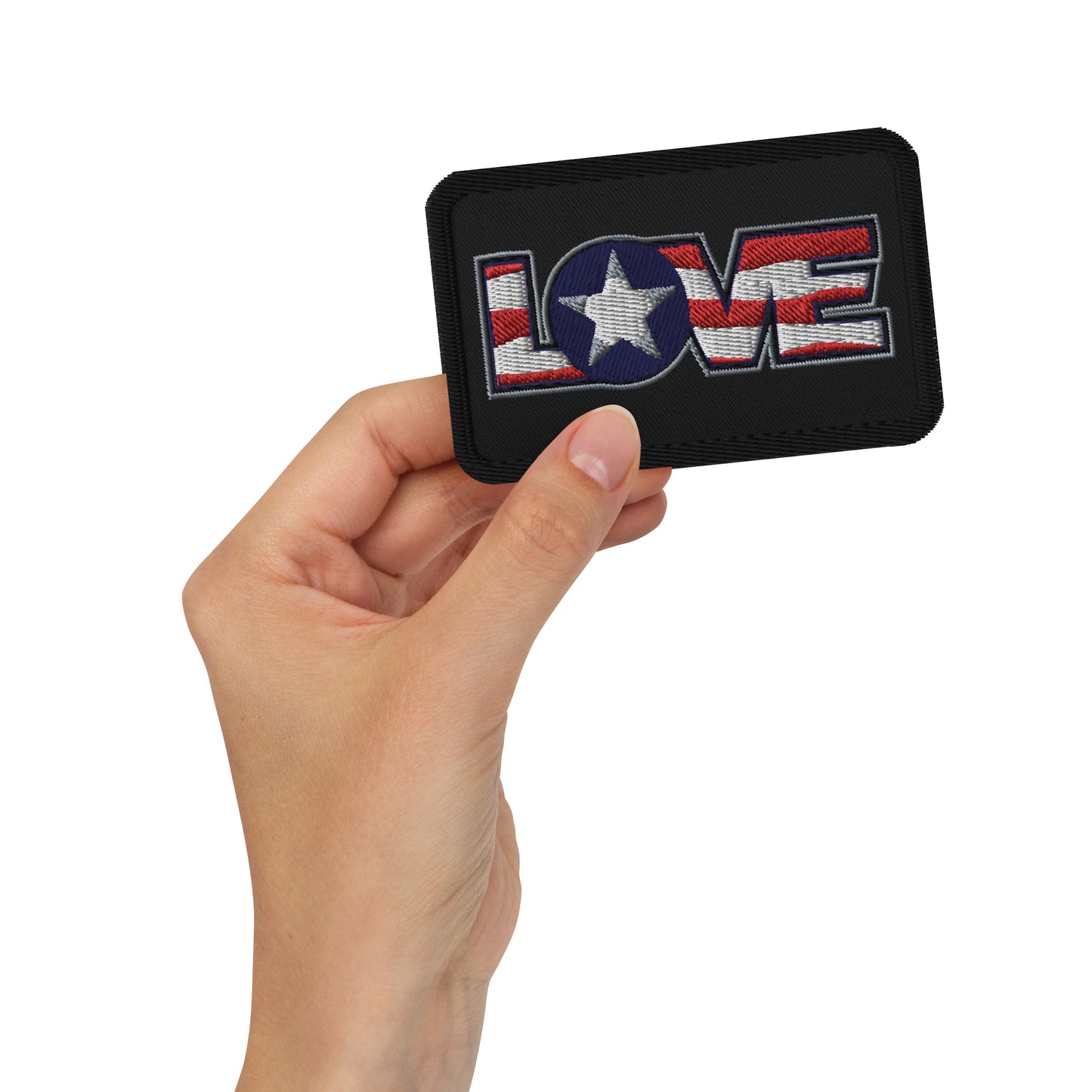 Love Embroidered patch