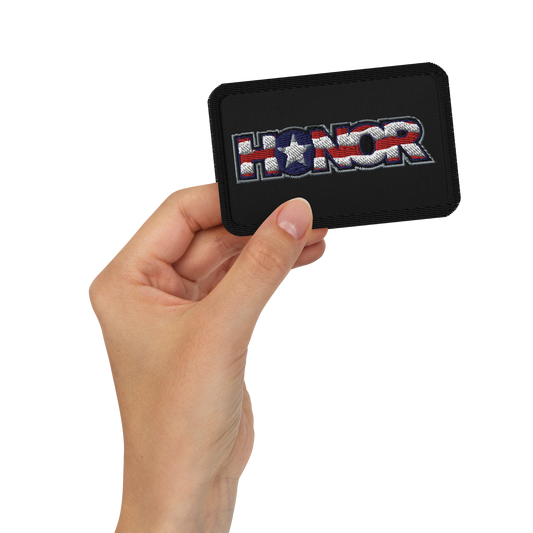 Honor Embroidered patch