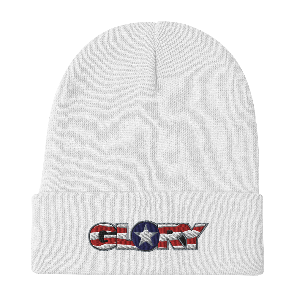 Glory Embroidered Beanie