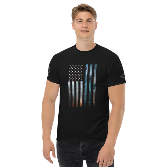 Liberty Rugged Flag Men's classic tee