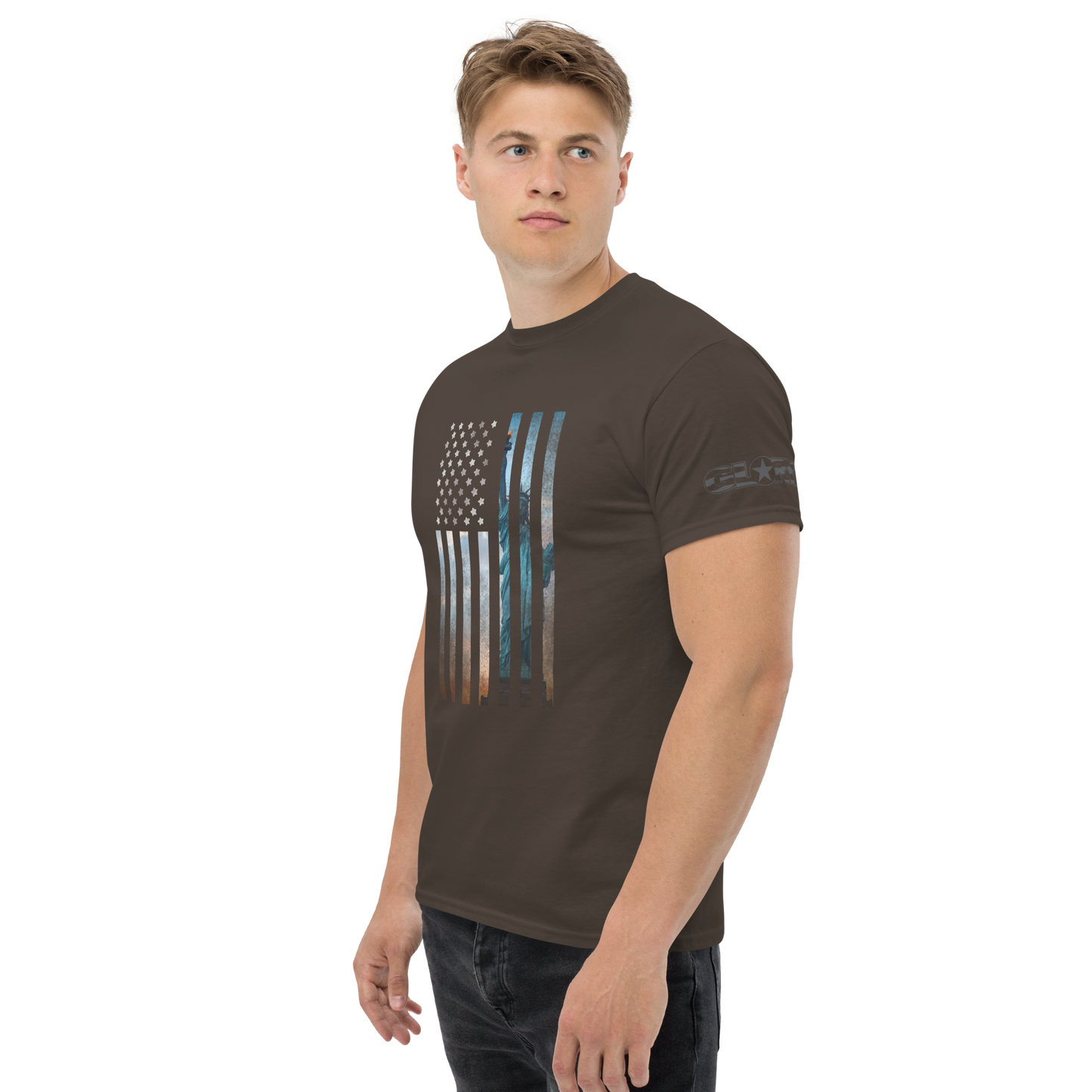 Liberty Rugged Flag Men's classic tee