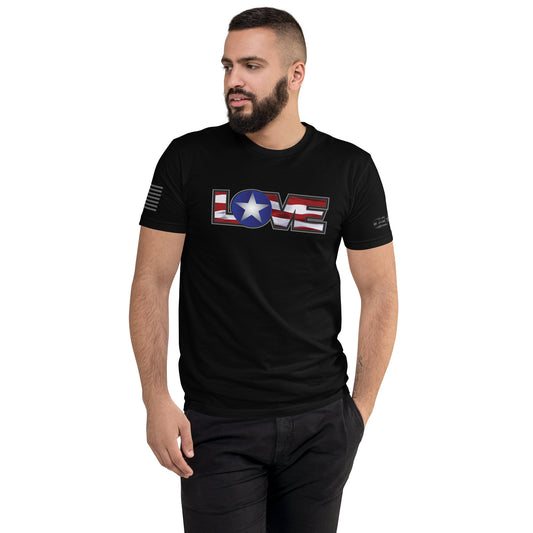 Love Men's Fitted T-shirt