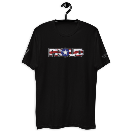 Proud Men's Fitted T-shirt