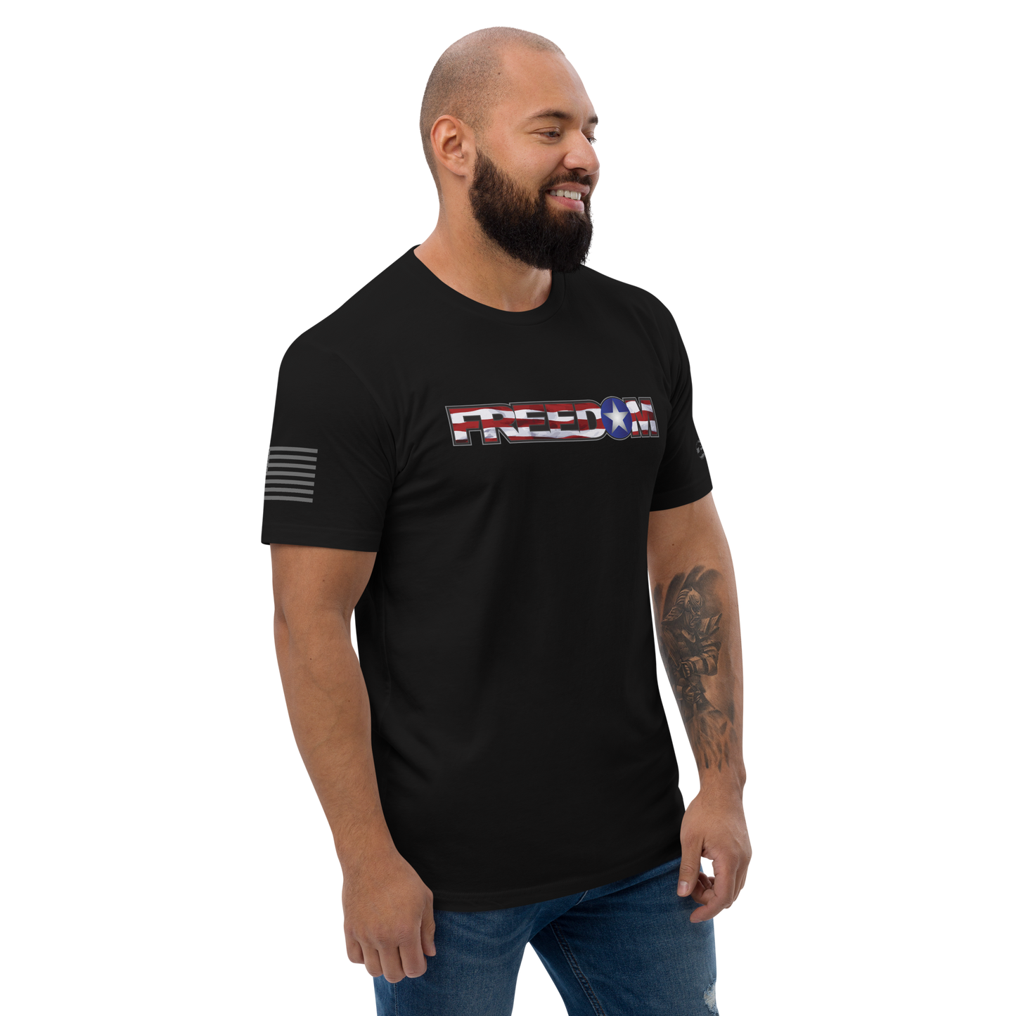 Freedom Men's Fitted T-shirt